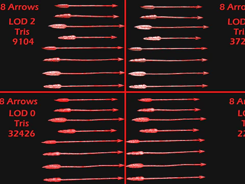एरो क्रॉसबो बोल्ट तरकश मध्यकालीन शूरवीर उपकरण 3D मॉडल