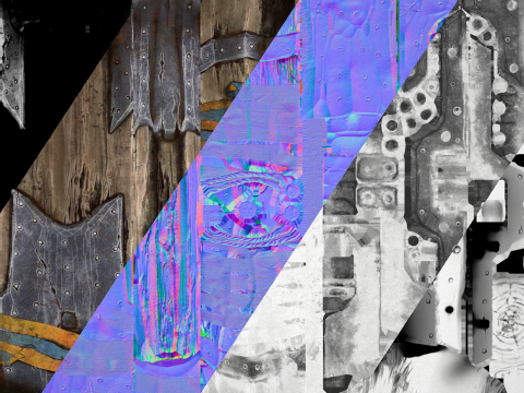 Arma medievale con balestra e freccia Modello 3D