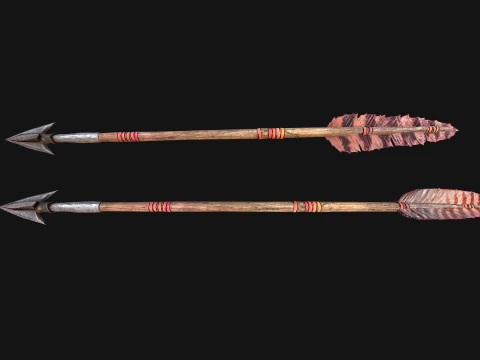 Crossbow Medieval Knight Weapon 3D Model