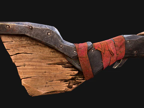 Crossbow Medieval Knight Weapon 3D Model