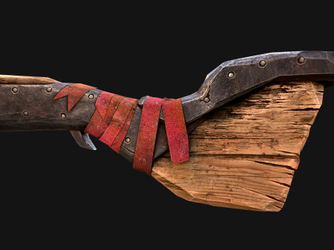 Crossbow Medieval Knight Weapon 3D Model
