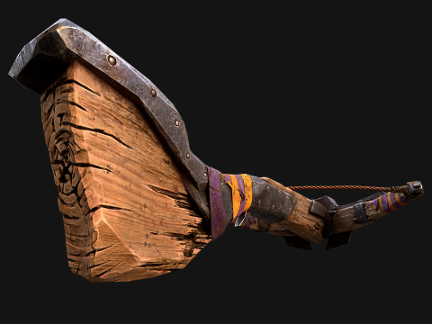Medieval Crossbow Crossbowman Weapon Pack 3D Модель