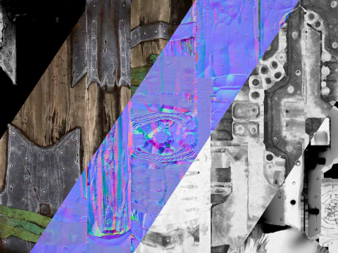 Medieval Crossbow Crossbowman Weapon Pack 3D Model