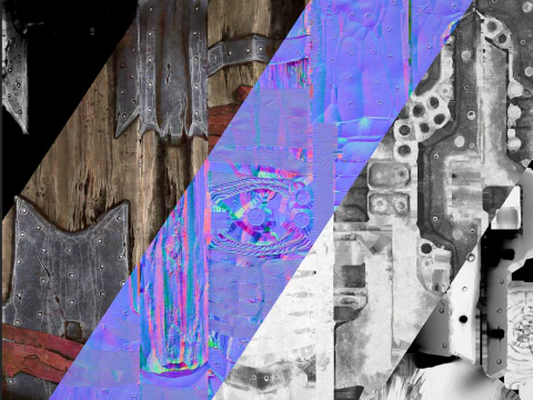 Medieval Crossbow Crossbowman Weapon Pack 3D Model