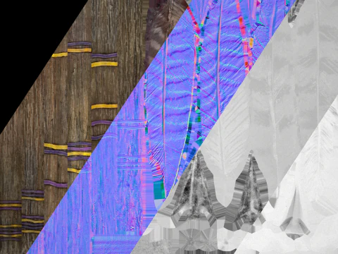 Medieval Crossbow Crossbowman Weapon Pack 3D Model