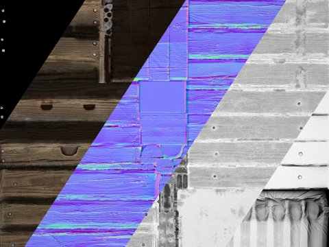 Bo&icirc;te de fl&eacute;chettes m&eacute;di&eacute;vale en bois, jeu de fl&eacute;chettes Modèle 3D