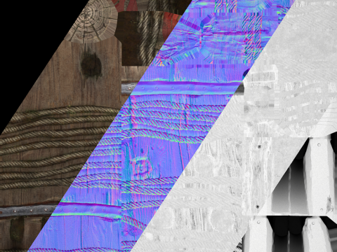 Ahşap Orta&ccedil;ağ Askeri Muharebe Eğitimi Kukla Turnuvası 3D Model