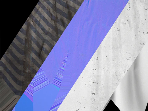 Middeleeuws trainingskamp Meubilairpakket Schietbaandoel 3D Model