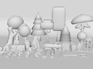 3d low poly game asset low-poly 3D Model