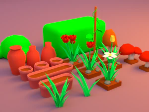 3d low poly game asset low-poly 3D Model