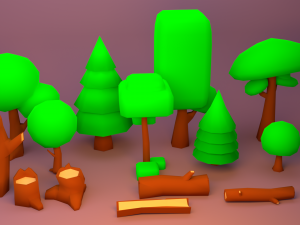 3d low poly game asset low-poly 3D Model