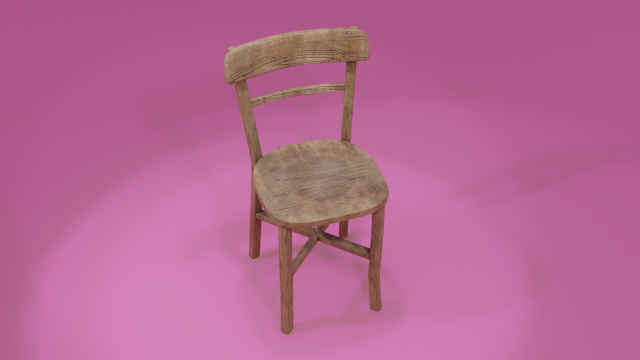 3d Chair Model 3D Model .c4d .max .obj .3ds .fbx .stl .blend 