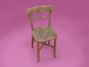3d Chair Model 3D Model