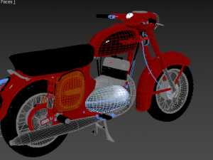 Jawa 360 Model 3D