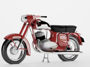 Jawa 360 Model 3D