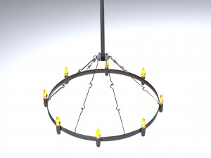 Chandelier 3D 模型