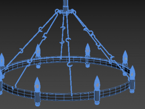 Chandelier 3D Model
