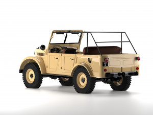 Gaz 69 Modèle 3D