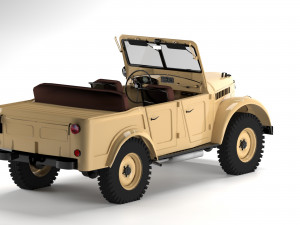 Gaz 69 Modèle 3D
