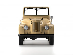 Gaz 69 3D Model