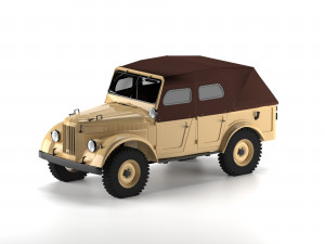 Gaz 69 Modèle 3D