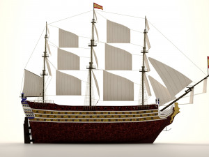 Sailing ship Modelo 3D
