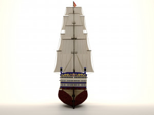 Sailing ship Modelo 3D