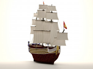 Sailing ship Modelo 3D