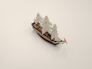 Sailing ship Modelo 3D