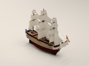 Sailing ship Modelo 3D