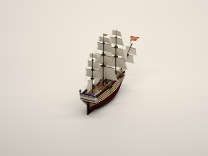 Sailing ship Modelo 3D
