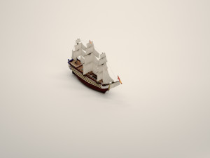 Sailing ship Modelo 3D