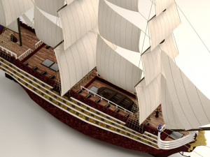 Sailing ship Modelo 3D