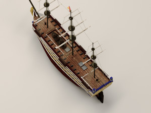 Sailing ship Modelo 3D