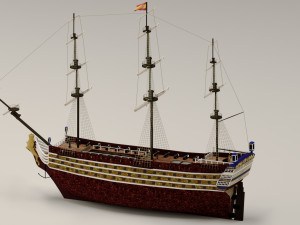 Sailing ship Modelo 3D