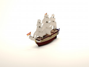 Sailing ship Modelo 3D