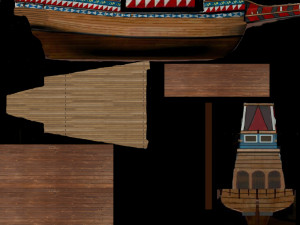 Galeon Modelo 3D