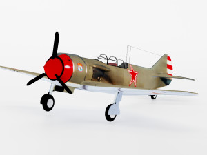 LA-5 Modello 3D