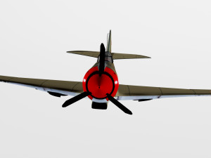 LA-5 Modello 3D