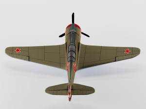LA-5 Modello 3D