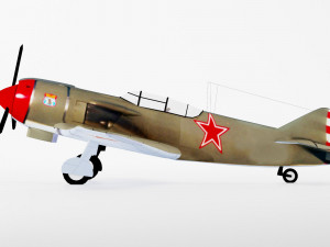 LA-5 Modello 3D