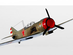 LA-5 Modello 3D