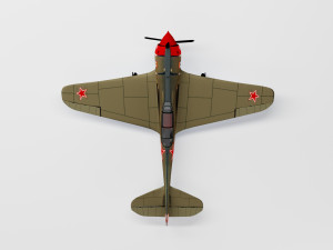 LA-5 Modello 3D