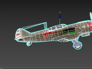 LA-5 Modello 3D