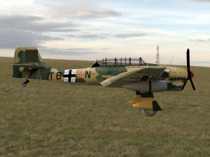Junkers Ju-87 3D Model