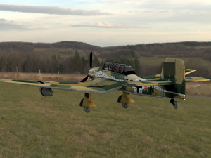 Junkers Ju-87 3D 模型