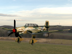 Junkers Ju-87 3D 模型