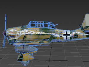 Junkers Ju-87 3D 模型