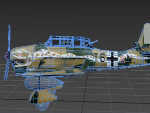 Junkers Ju-87 3D Model