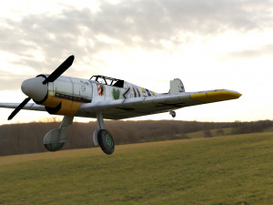 Airplane Messerschmitt Bf 109 3Dモデル
